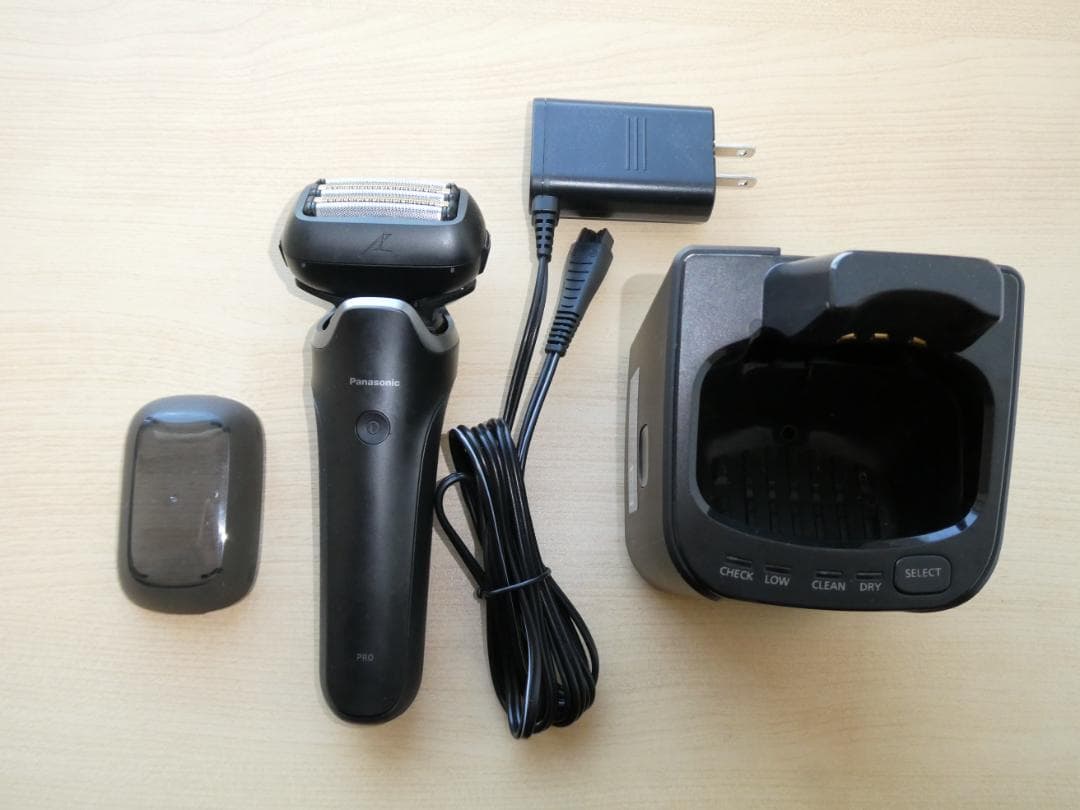 panasonic ラムダッシュ プロ 5枚刃 ES-L570D 洗浄機付き