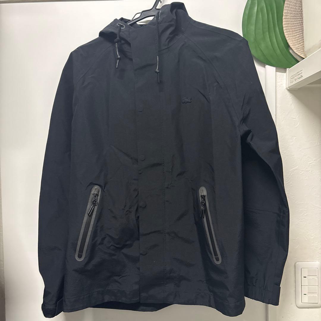 ラコステ ブラック マウンテンパーカー