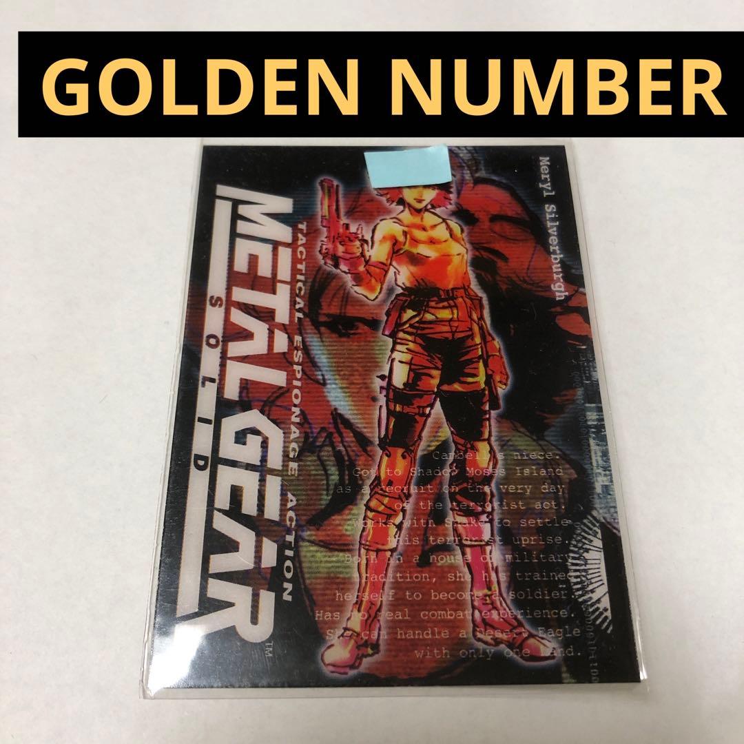 その他 L GEAR SOLID Trading Card 002 GOLDEN