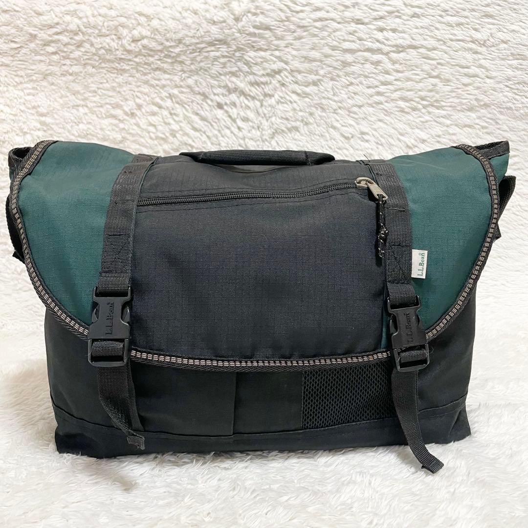 エルエルビーン☆ビッグメッセンジャーバッグ ボストンバッグ USA製 稀少品