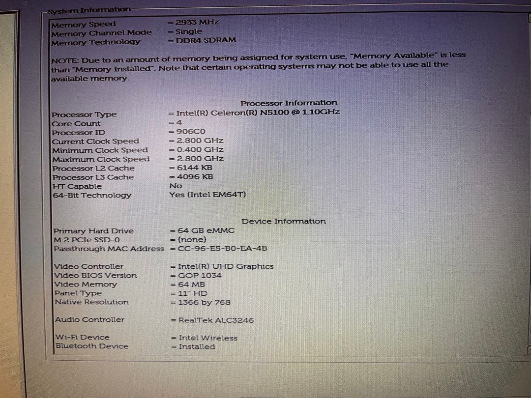 DELL Latitude 3120 パソコン(US配列)