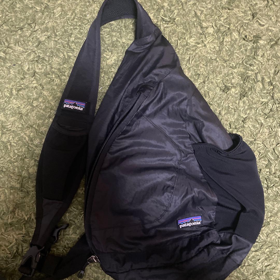 【廃盤品】patagonia ブラック スリングバッグ