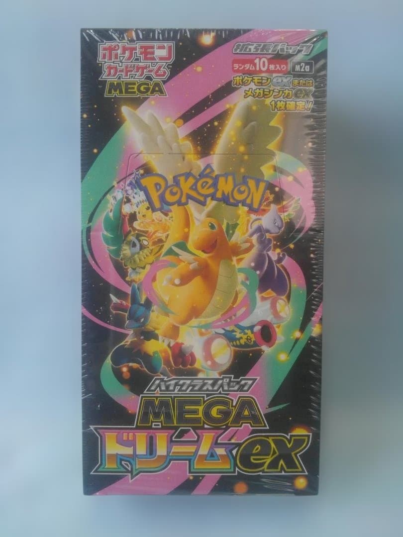 ポケモンカードゲーム MEGAドリームex シュリンク未開封 1BOX