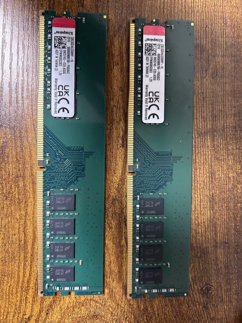 32GB DDR4 メモリー 3200 MT