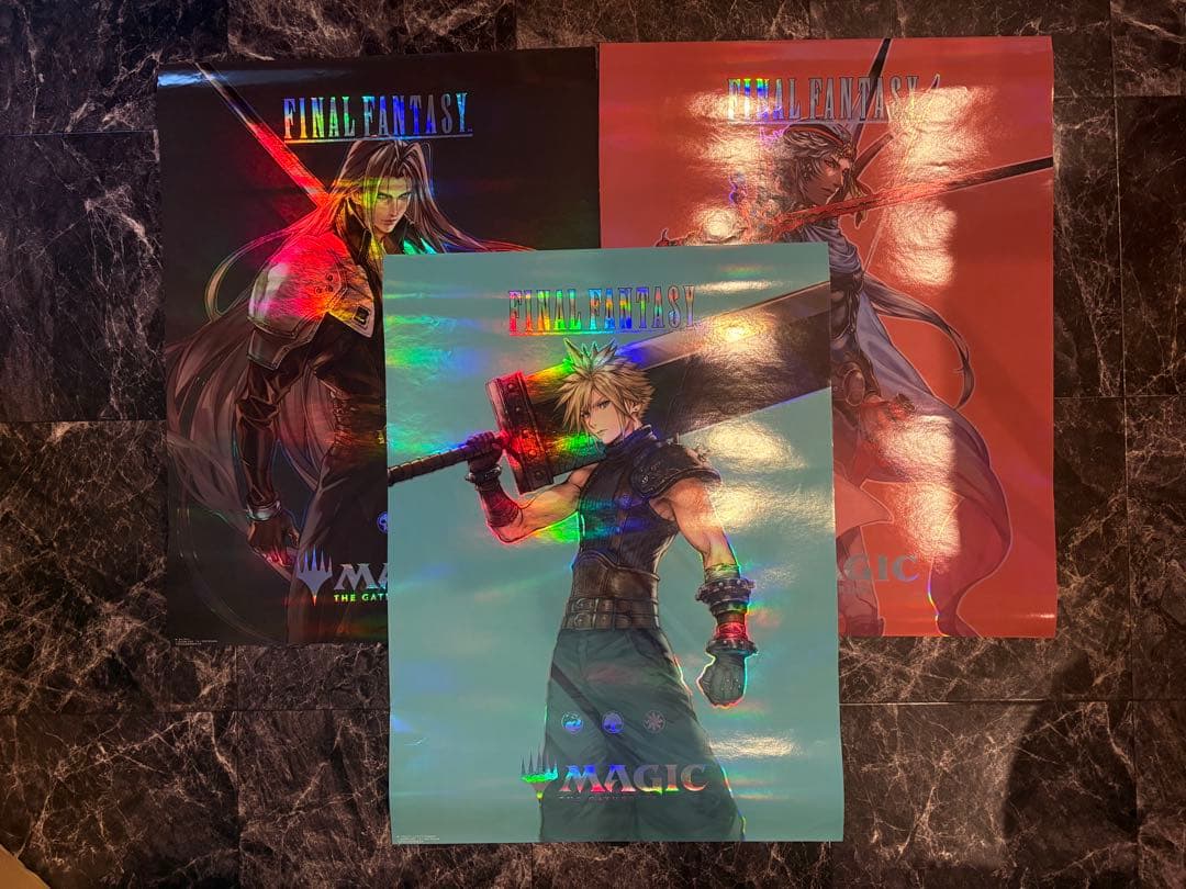 MTG ファイナルファンタジー　ポスター3種