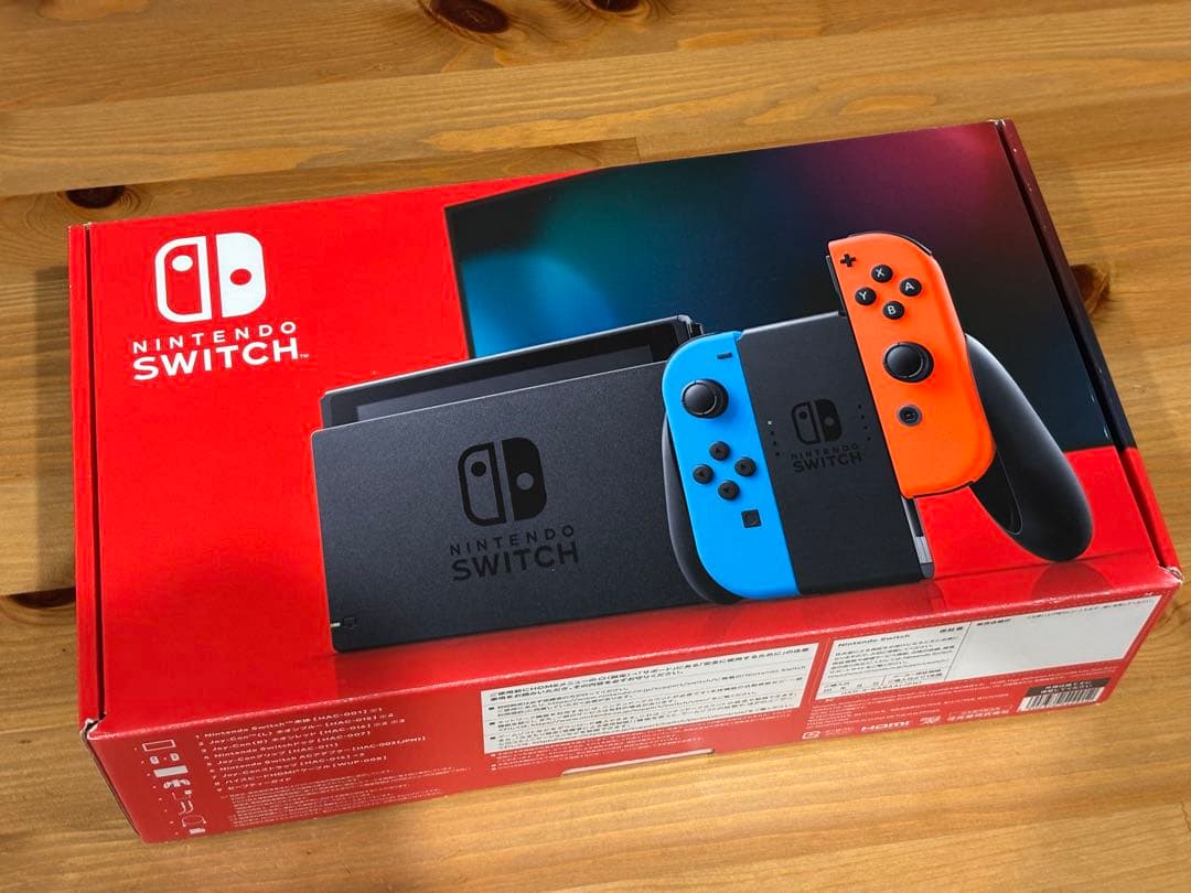 L*A様 【美品】Nintendo Switch 本体 ネオンレッド/ブルー本体