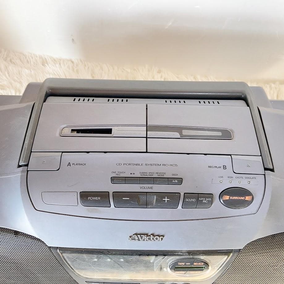 victor RC-XC5 CDラジカセ ビクター オーディオ機器 1997年製