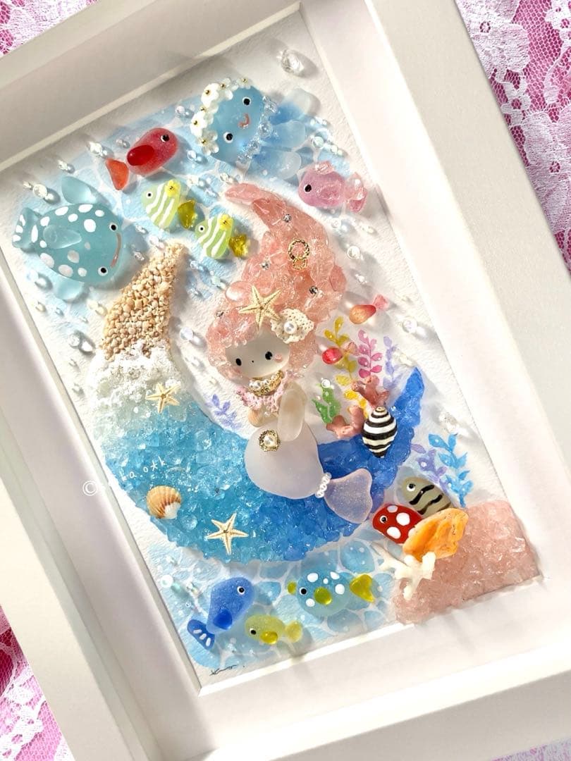 海のお月様 人魚姫 インテリア 自然 海 アクアリウム