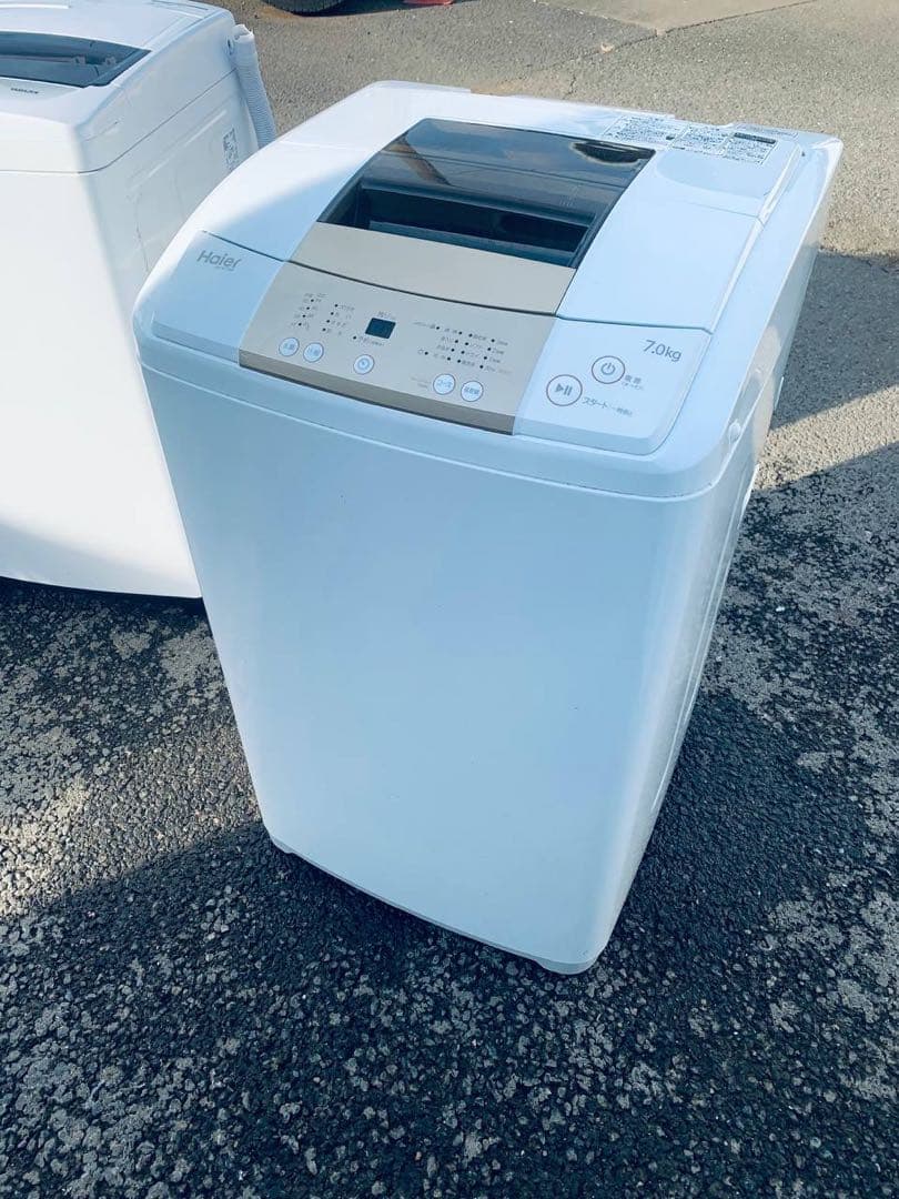 ✅ハイアール電気洗濯機✅ ✅JW-K70M✅ 送料設置無料