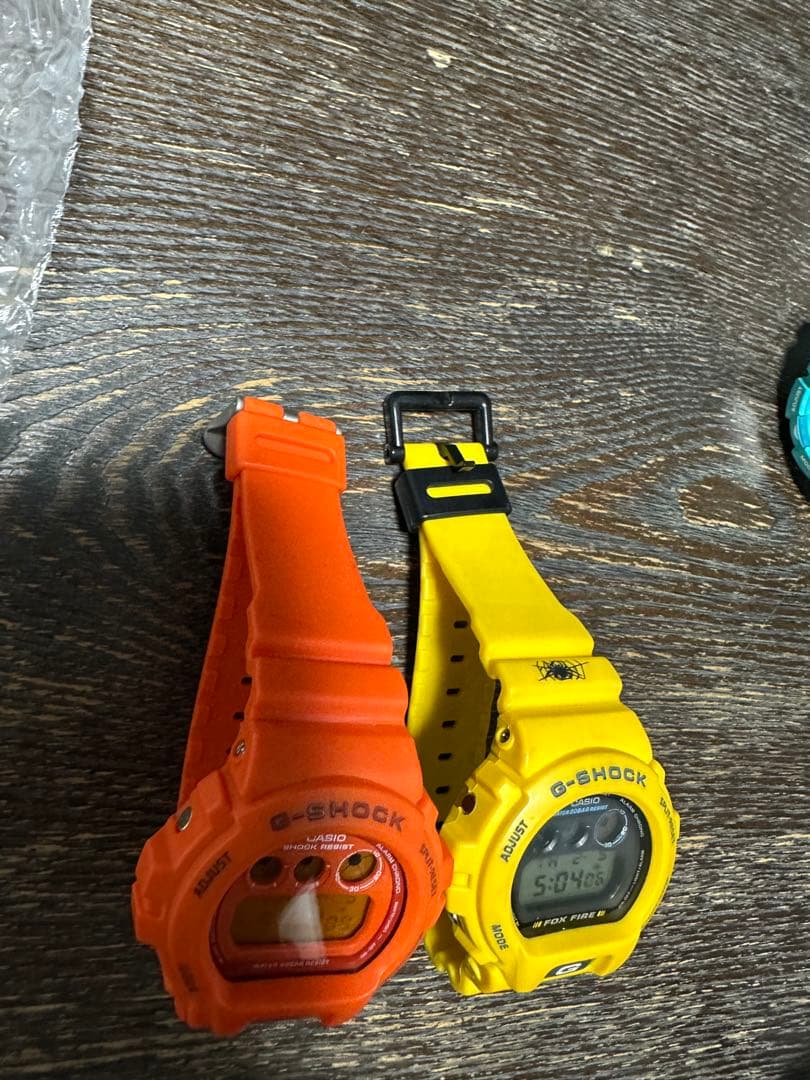 G-SHOCK オレンジ イエロー 2本セット