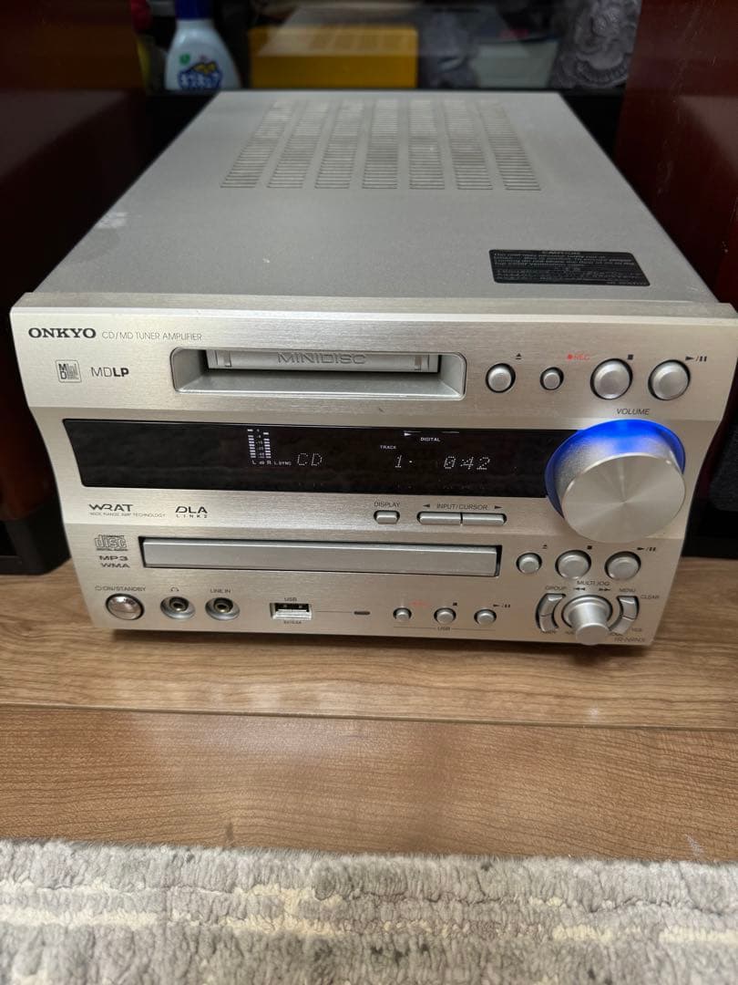 ONKYO本体(CD、MD) FR-N9NX スピーカー　D-N9NXジャンク品