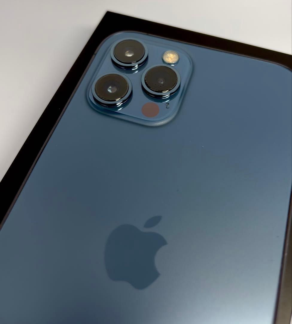 Apple iPhone 12Promaxブルー 256GB本体　SIMフリー