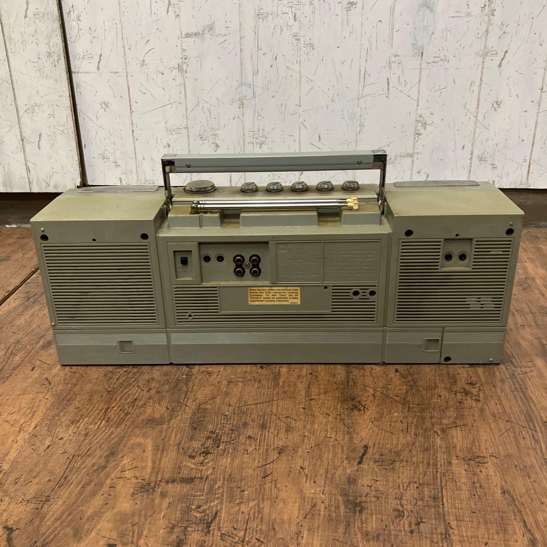D-1 ジャンク品 昭和レトロ 東芝 ボムビート RT-S78 ラジカセ