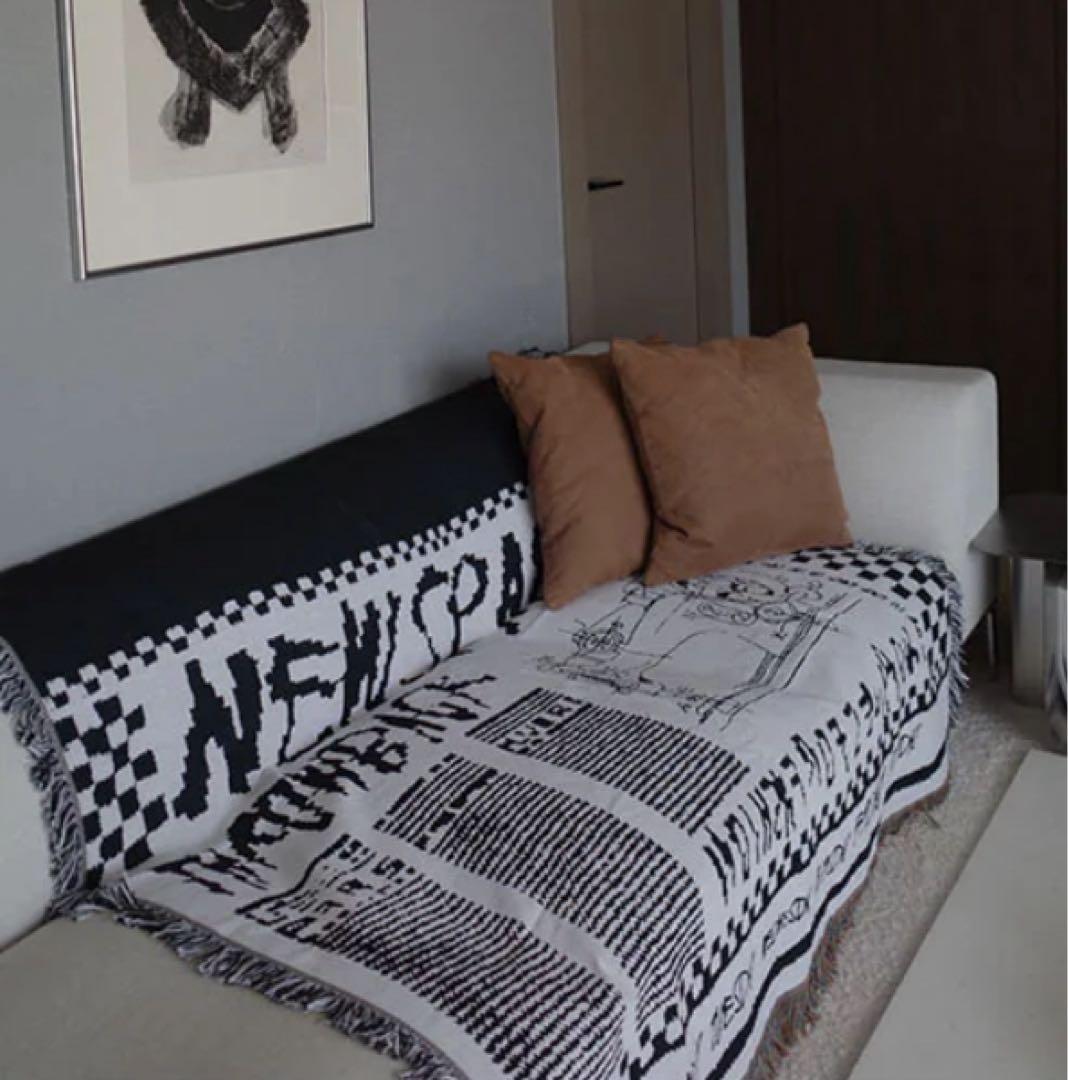 AmeriVINTAGE ノベルティ マルチブランケット ラグ