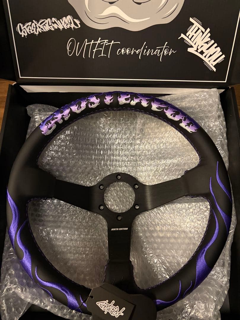 GHOST EXPOD ステアリング 【9th】purpleグラデーション