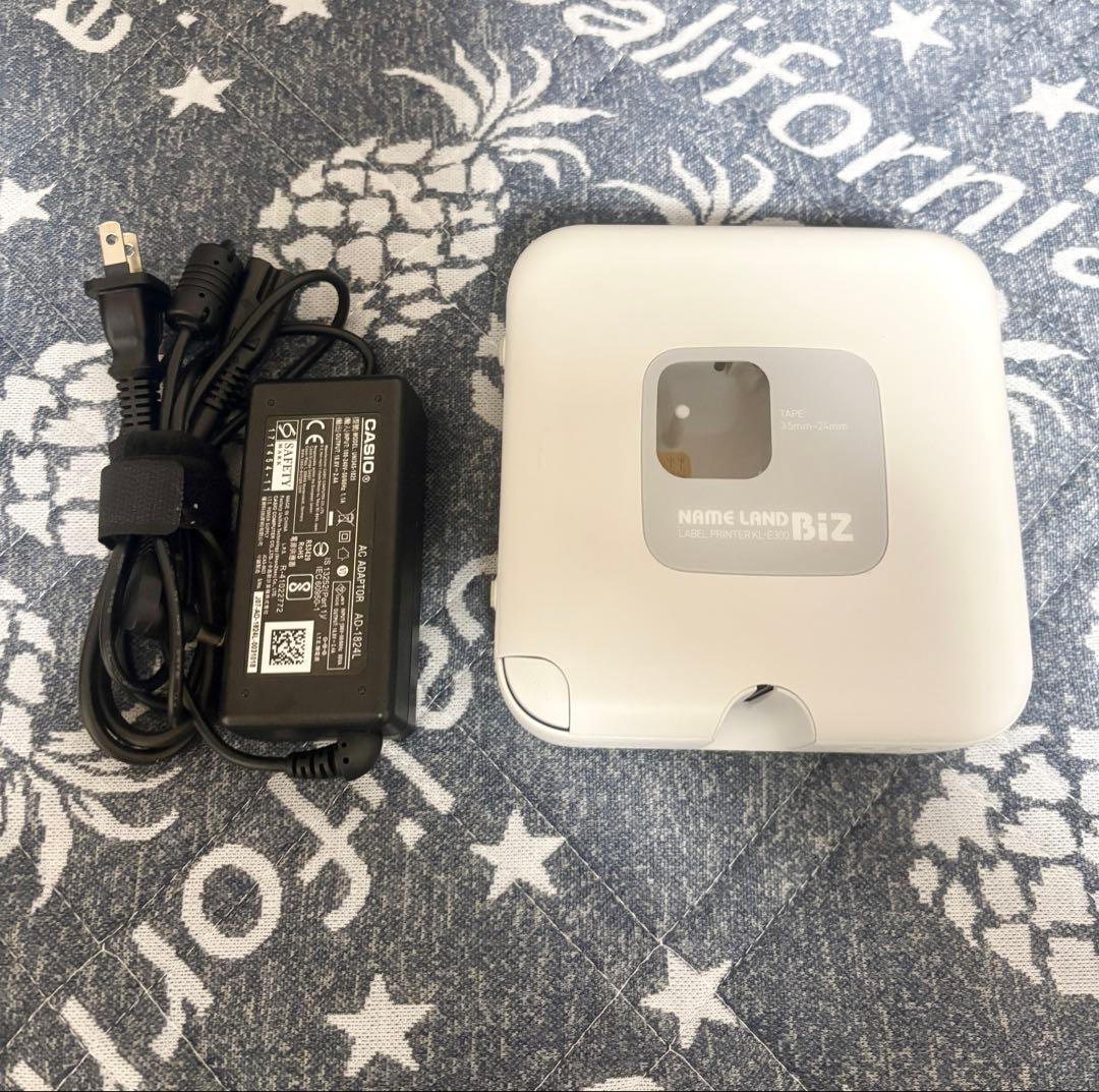 CASIO KL-E300 テプラ本体＋テープ沢山ですぐ使えます