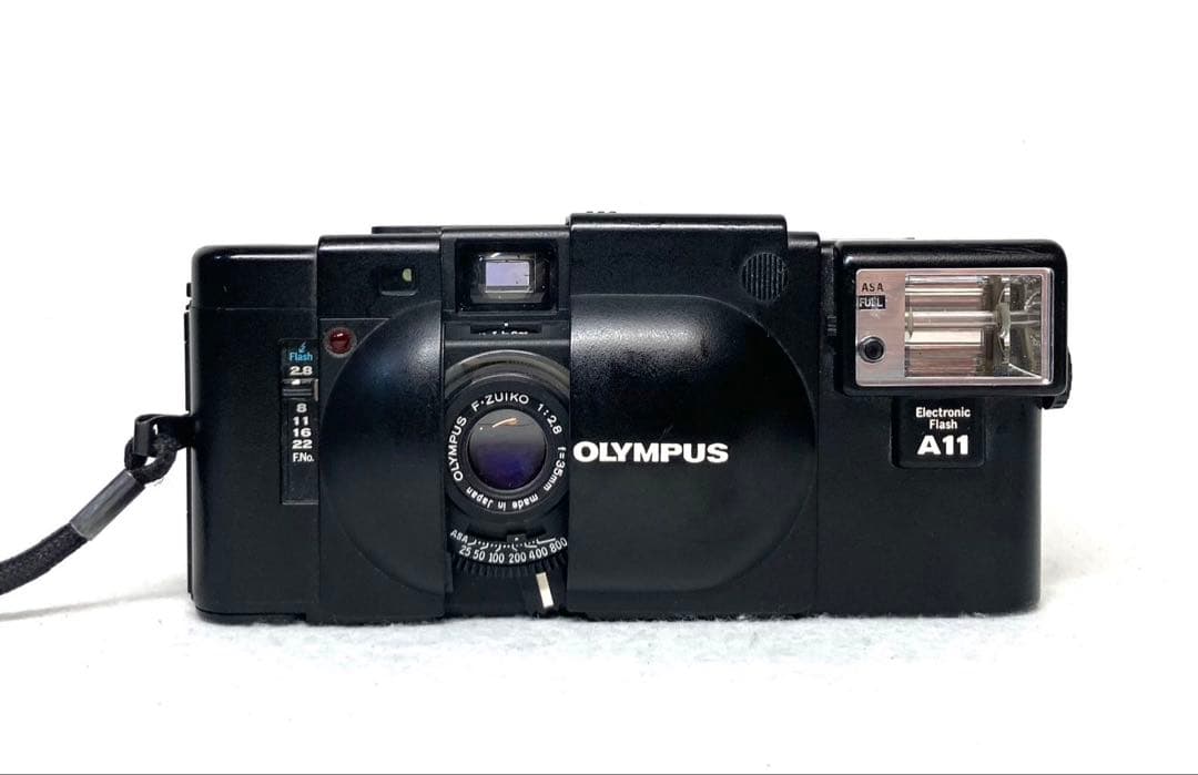 【完動品 美品】OLYMPUS XA A11 コンパクトフィルム 動作確認済