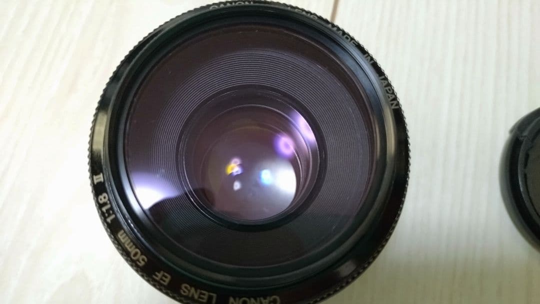 Canon　キヤノン 一眼レフ　単焦点レンズ　50㎜ F1.8Ⅱ