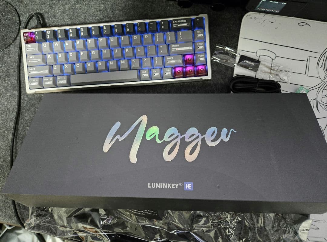キーボード LUMINKEY Magger 68 HE Professional