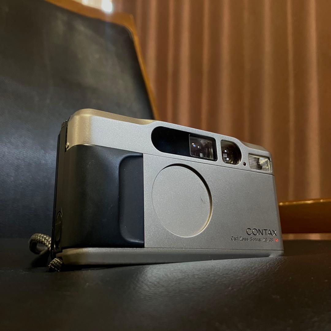 【美品】CONTAX T2 フィルムカメラ　35mm