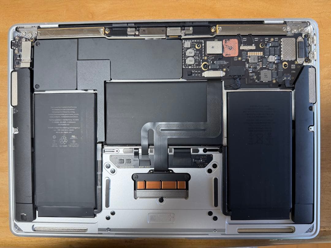 MacBook Air2020(M1)完全ジャンク