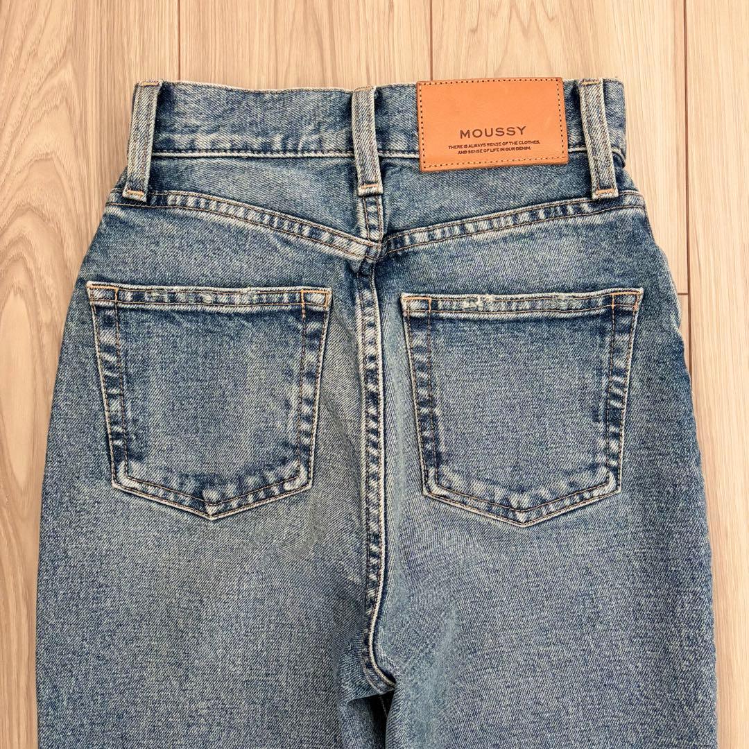 MOUSSY マウジー MVS FLARE フレアデニム BLUE ブルー 22
