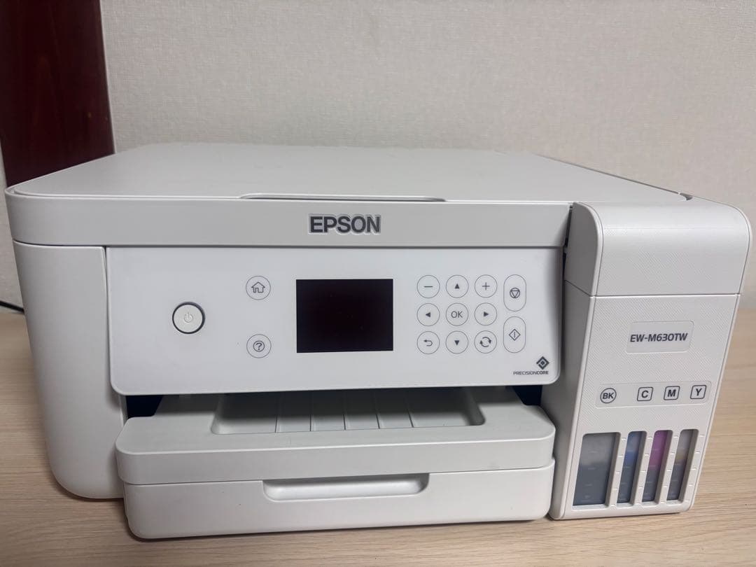 EPSON EW-M630TW 印刷枚数約1100枚　インクジェットプリンター
