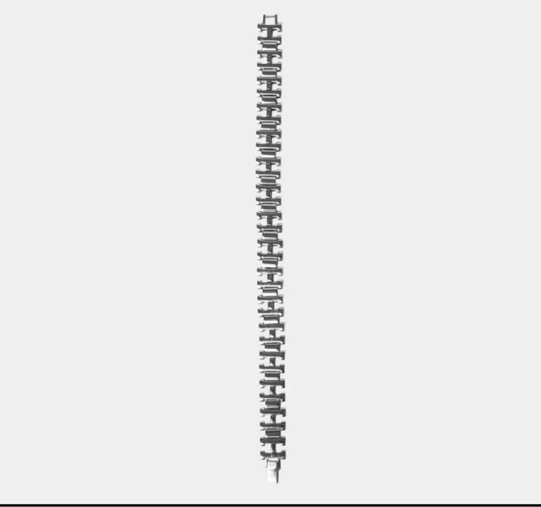 アクセサリー HUF H LINK bracelet SILVER s/m