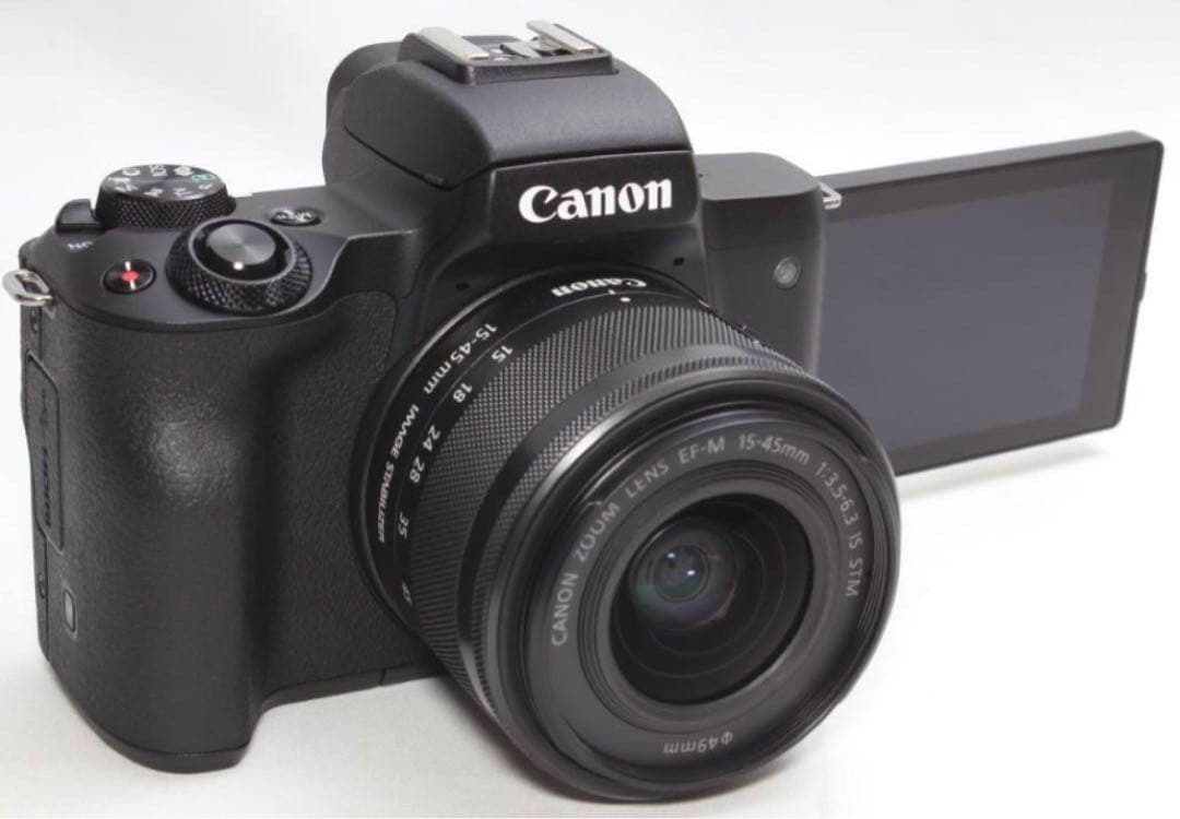 Canon EOS Kiss M_ バリアングル液晶モニター