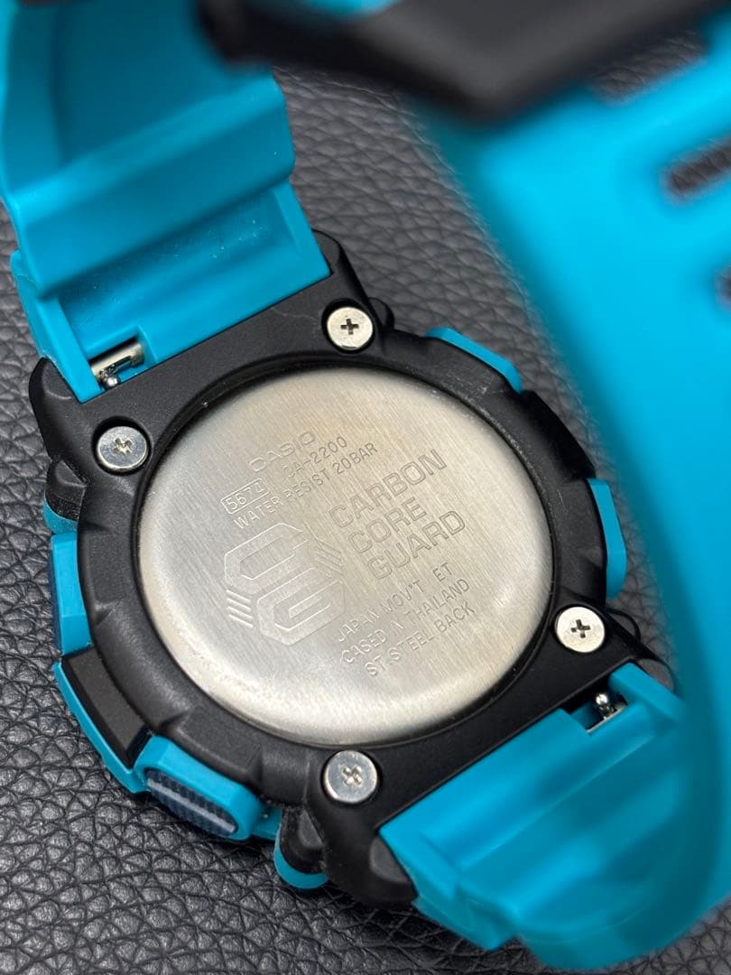 稼働品　G-SHOCK GA-2200 ライム　腕時計