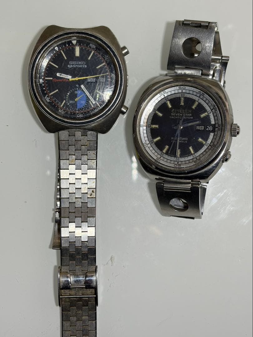 鳩*十様 セイコー　シチズン ファイブスポーツ　スピードタイマー　6139-70