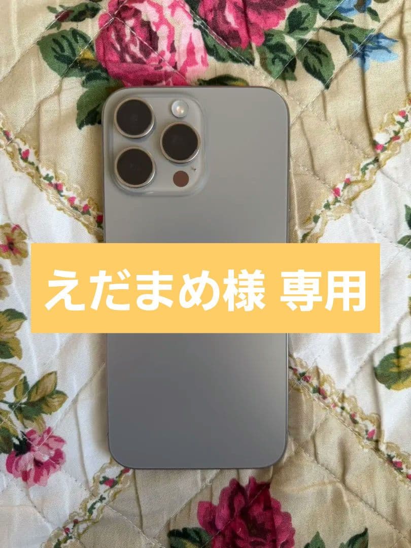 海外版 iPhone 15 Pro Max 512GB ナチュラルチタニウム