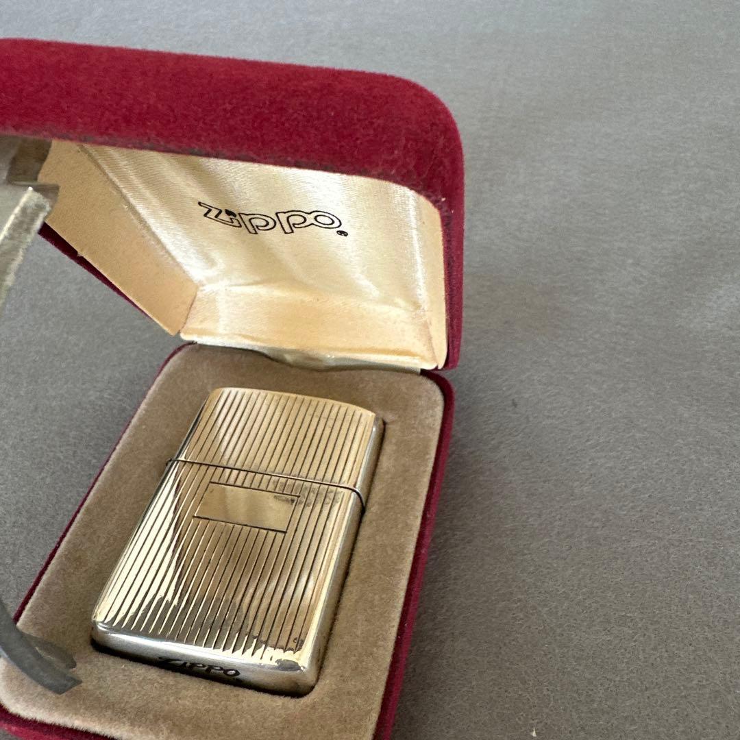 値下げ❗️激レアビンテージZIPPOスターリングシルバー　エンジンターン