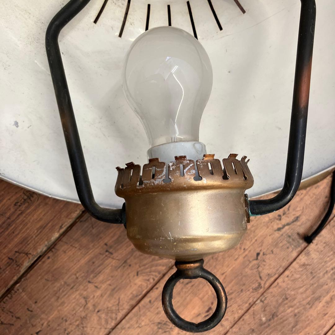 アンティーク 三菱 MITSUBISHI インダストリアル スポットライト