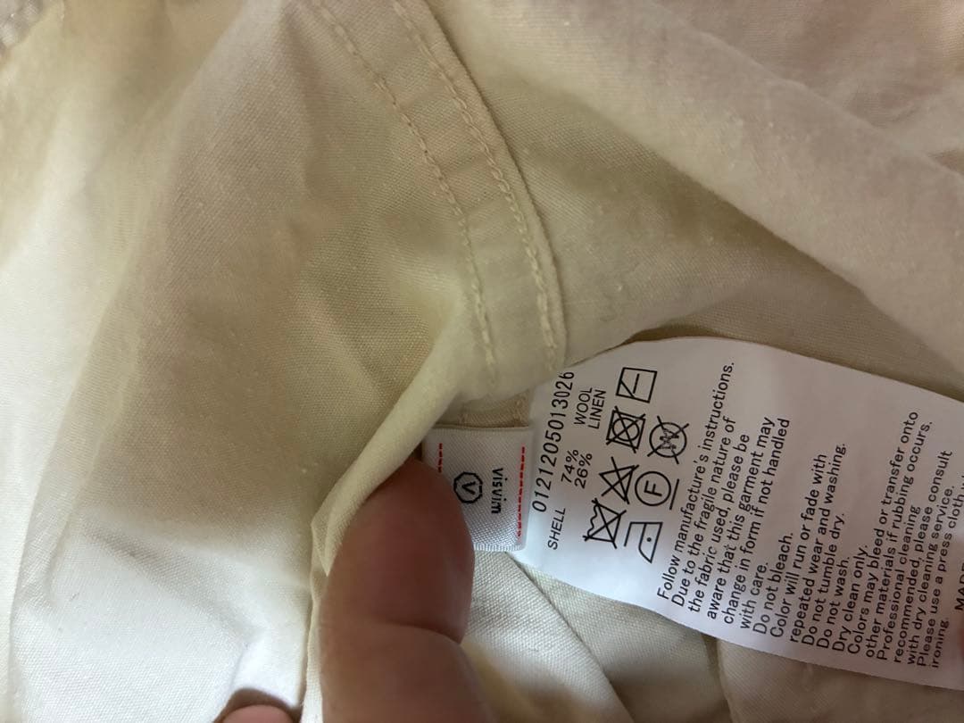 VISVIM CORNET SHIRT S/S 半袖シャツ サイズ3