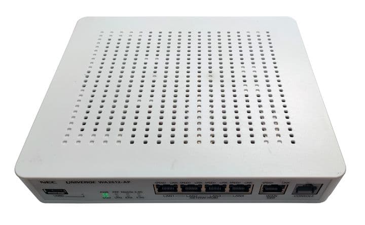 4台セットNEC UNIVERGE WA2612-AP ルータ