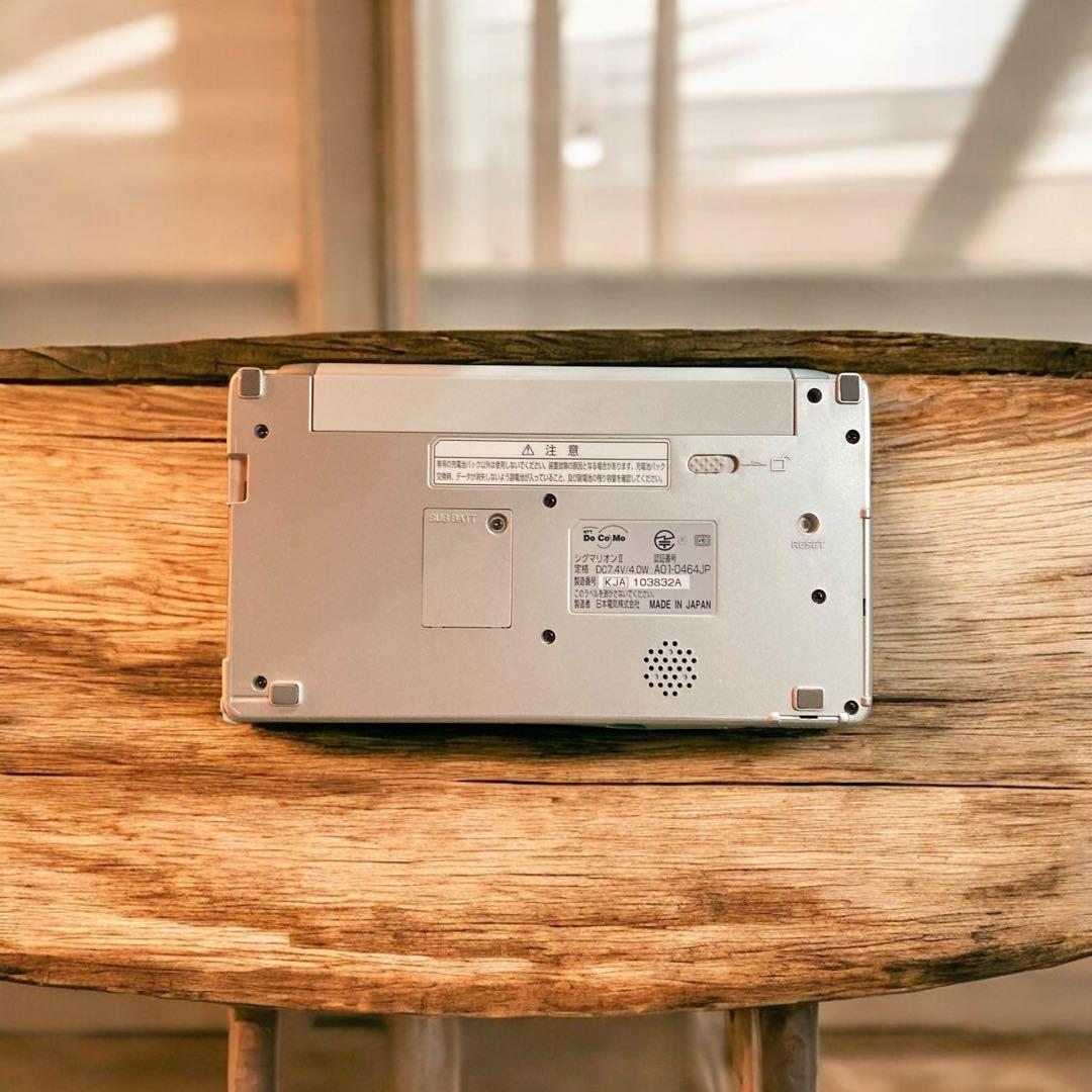 美品/ドコモSigmarion II（シグマリオンII）箱取説付通電可動ジャンク