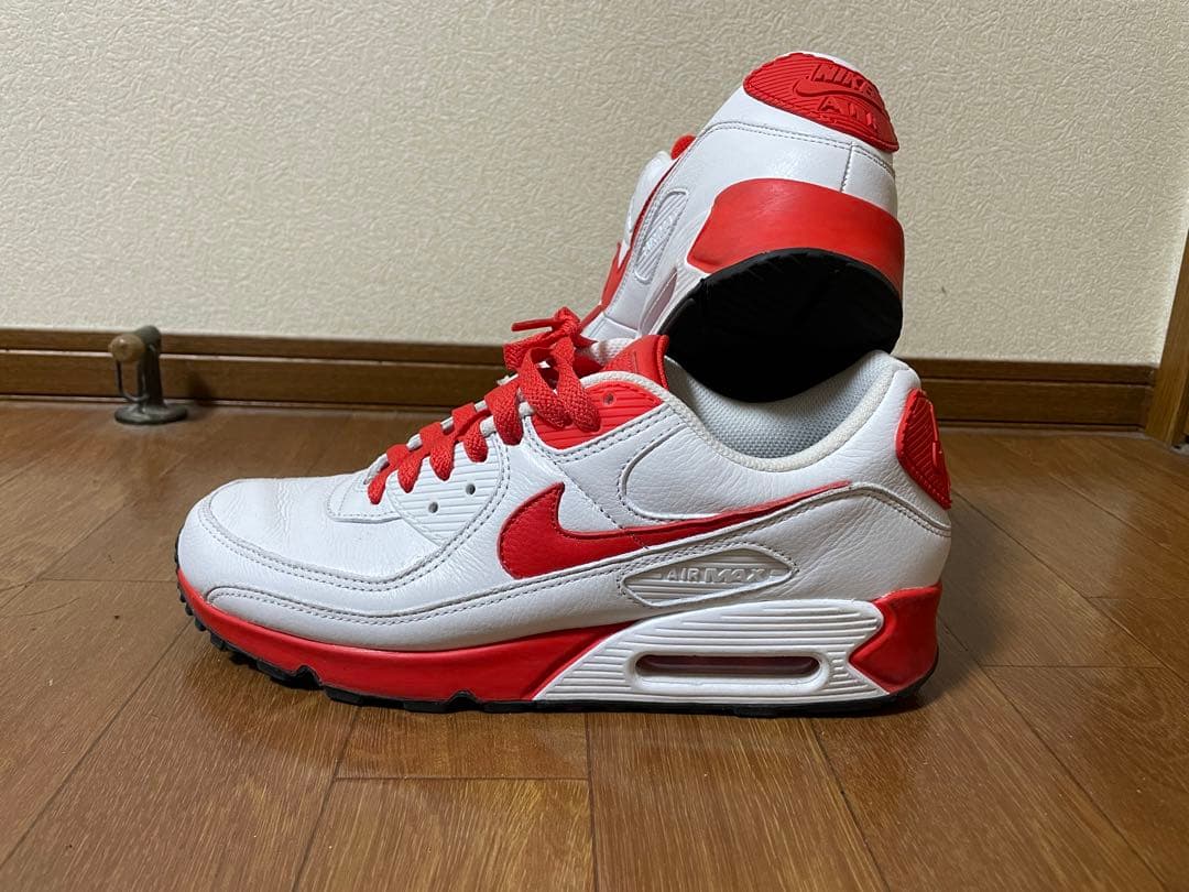 炭酸　　Nike Air Max 90 ホワイト/レッド