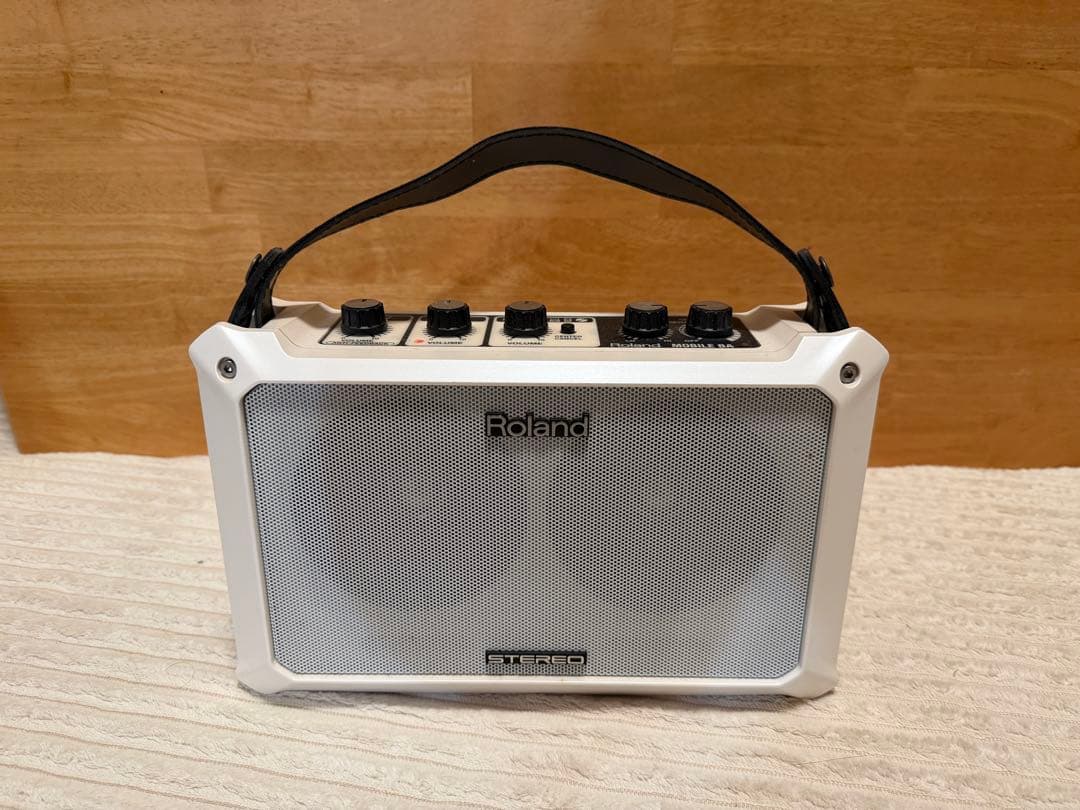 Roland Mobile BA ホワイト ポータブルアンプ