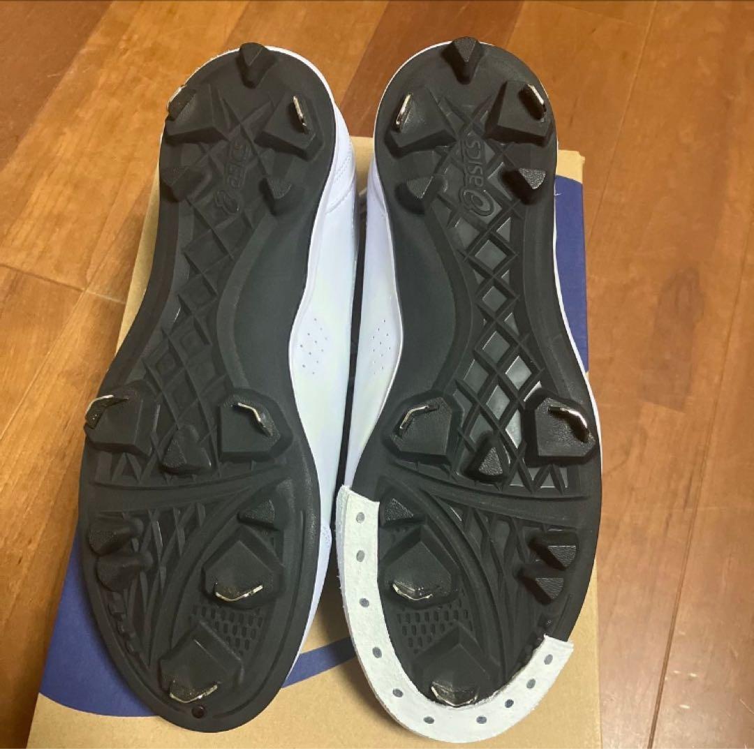 新品✨アシックス 野球スパイクNEOREVIVE 4 25.5cmP革加工済