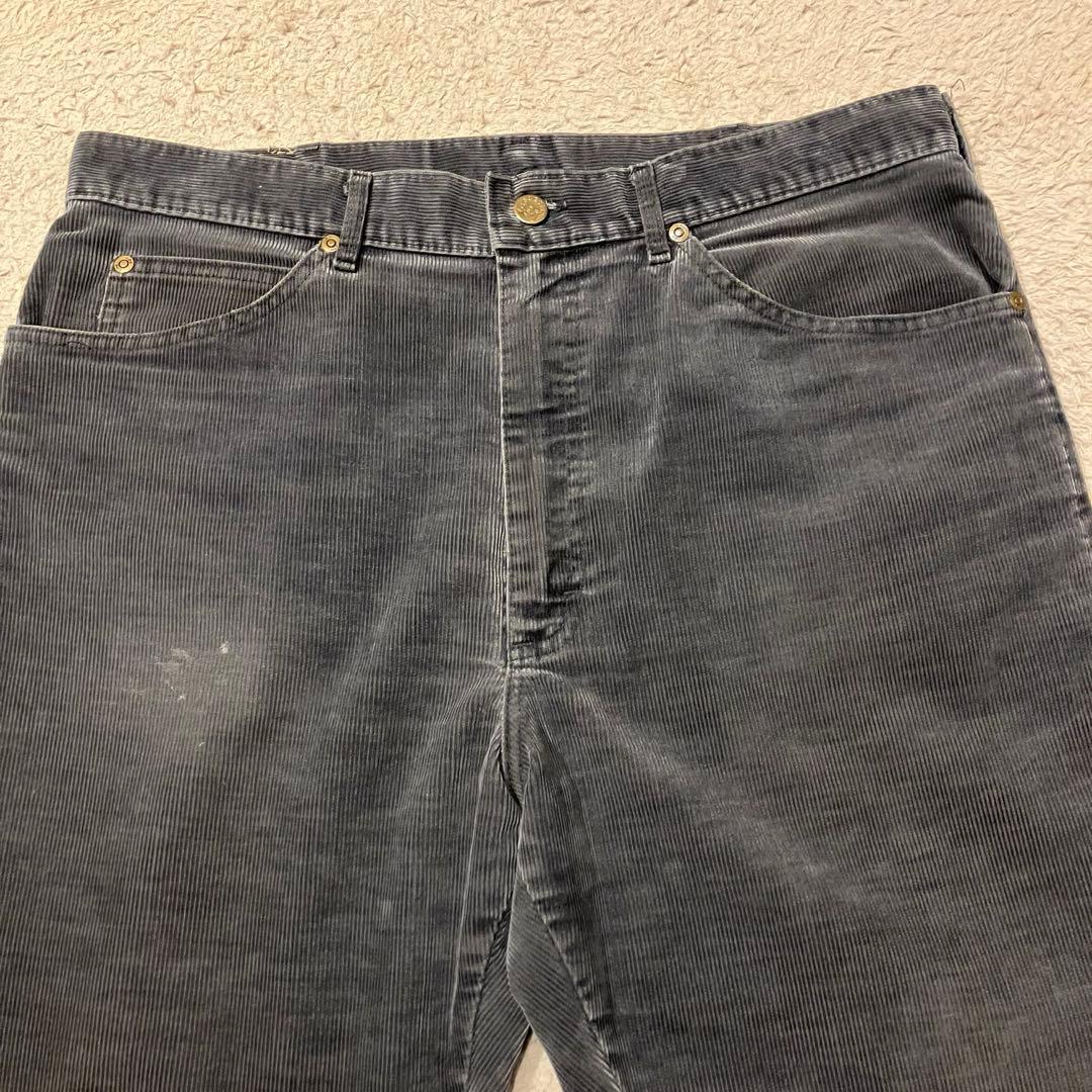 80s Lee 200-2801 ブラック コーデュロイ USA製 W36