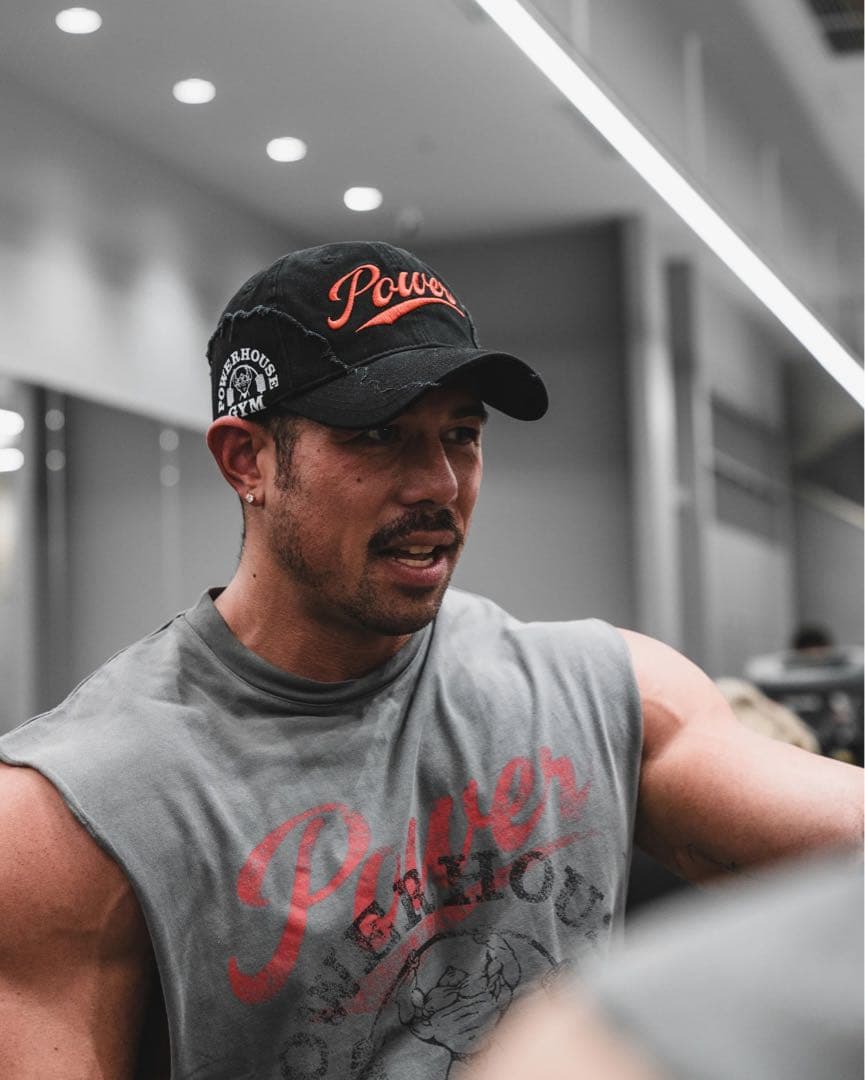 LÝFT × POWER HOUSE GYM キャップ