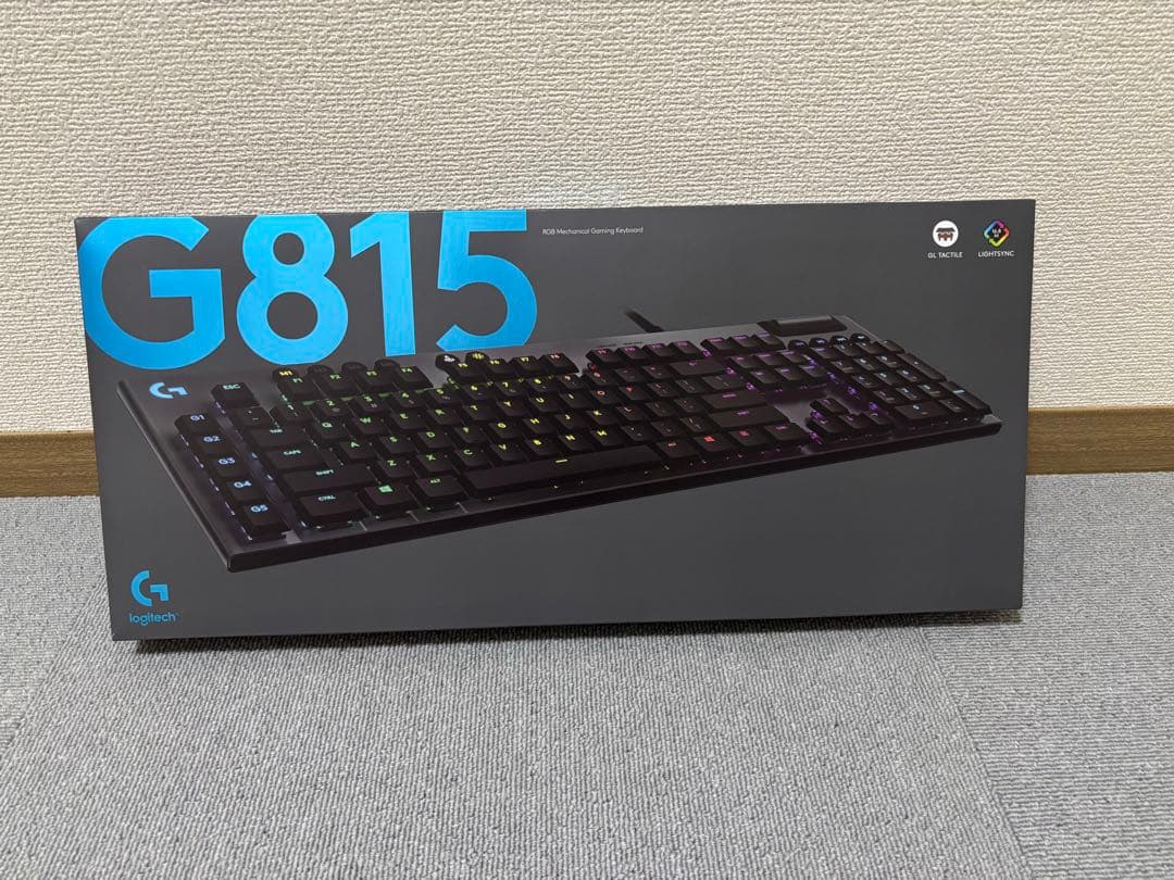 Logitech G815 RGB メカニカルキーボード 本体 新品未使用