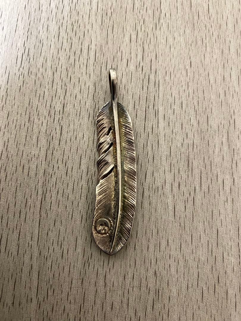ノーブランド　メタル付フェザー
