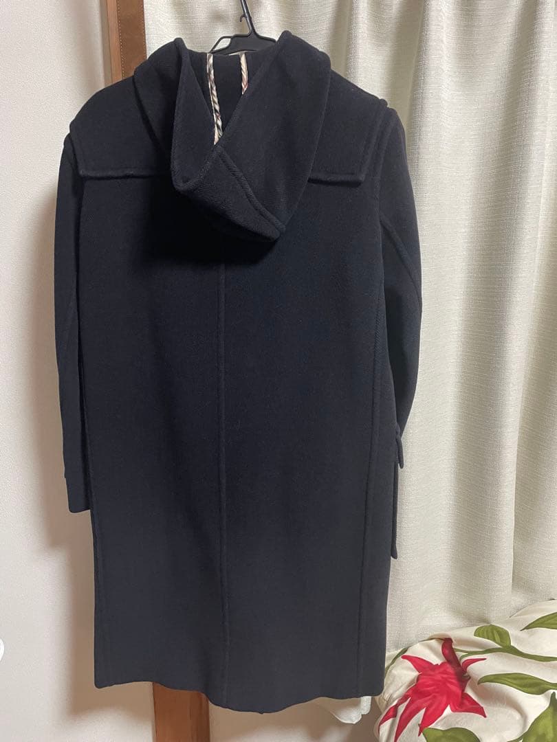 バーバリー　BURBERRY ダッフルコート　40サイズ　ネイビー