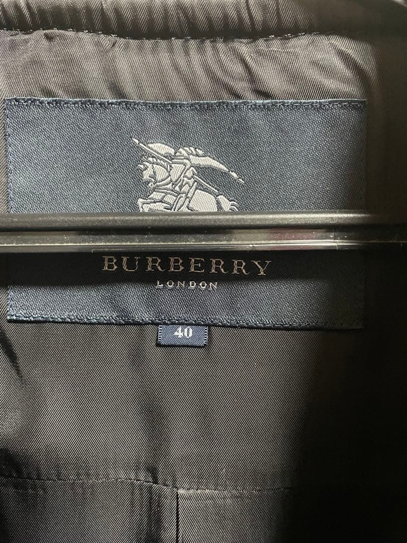 バーバリー　BURBERRY ダッフルコート　40サイズ　ネイビー
