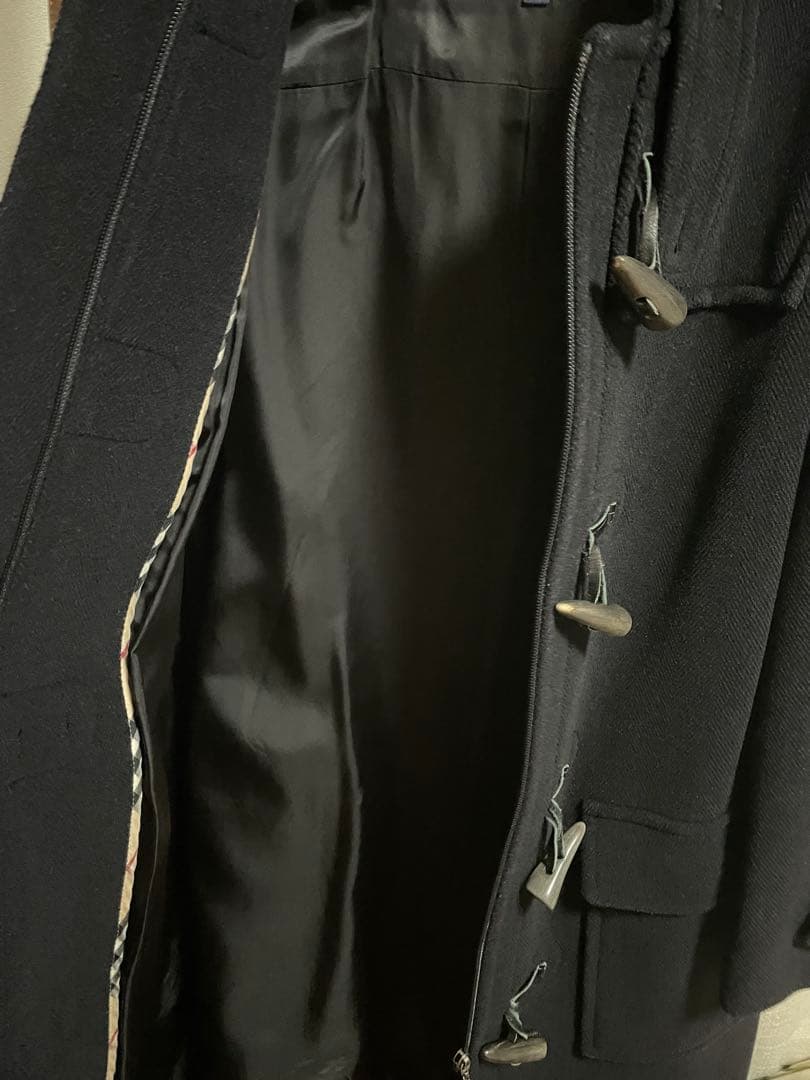バーバリー　BURBERRY ダッフルコート　40サイズ　ネイビー
