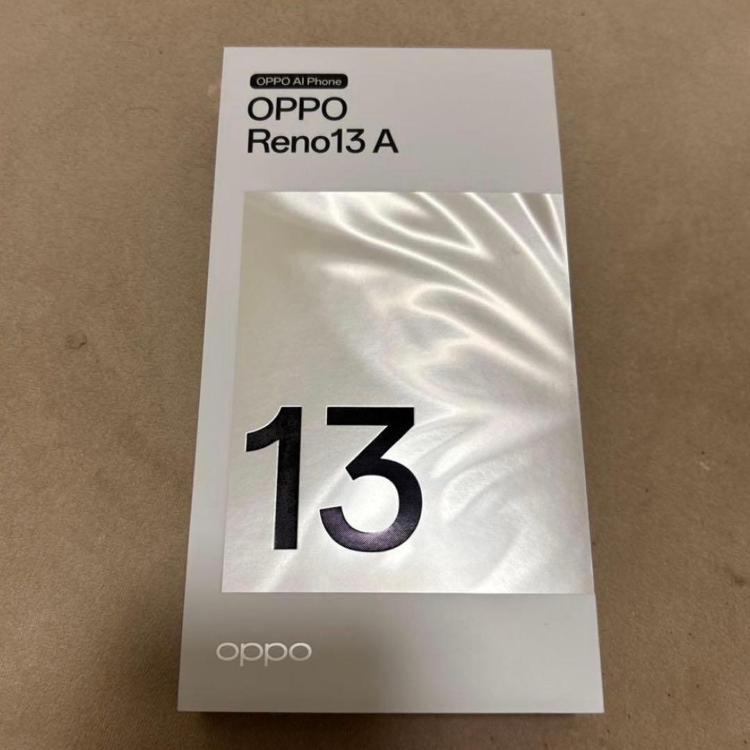 OPPO Reno13 A アイスブルー