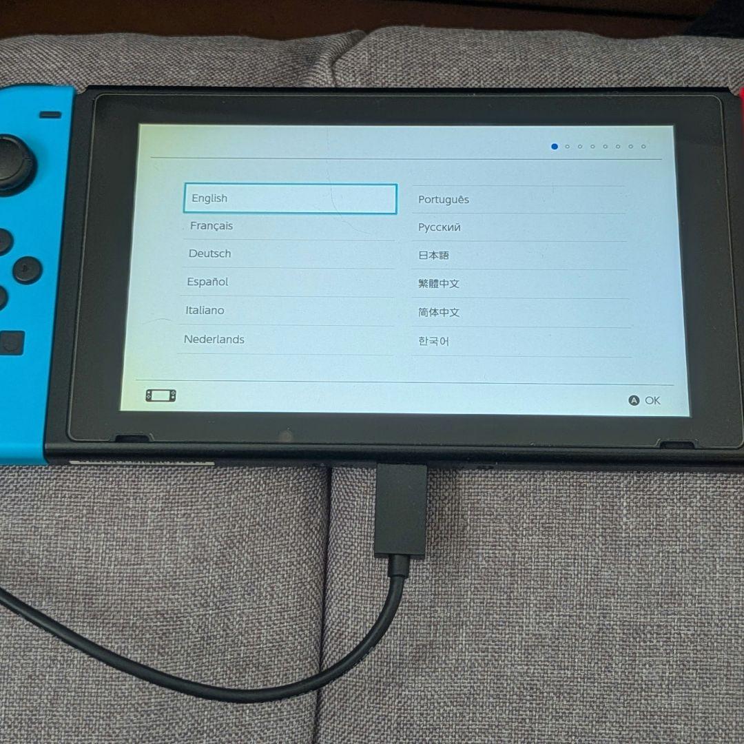 Nintendo Switch 本体 +SD128GB + LANケーブル変換