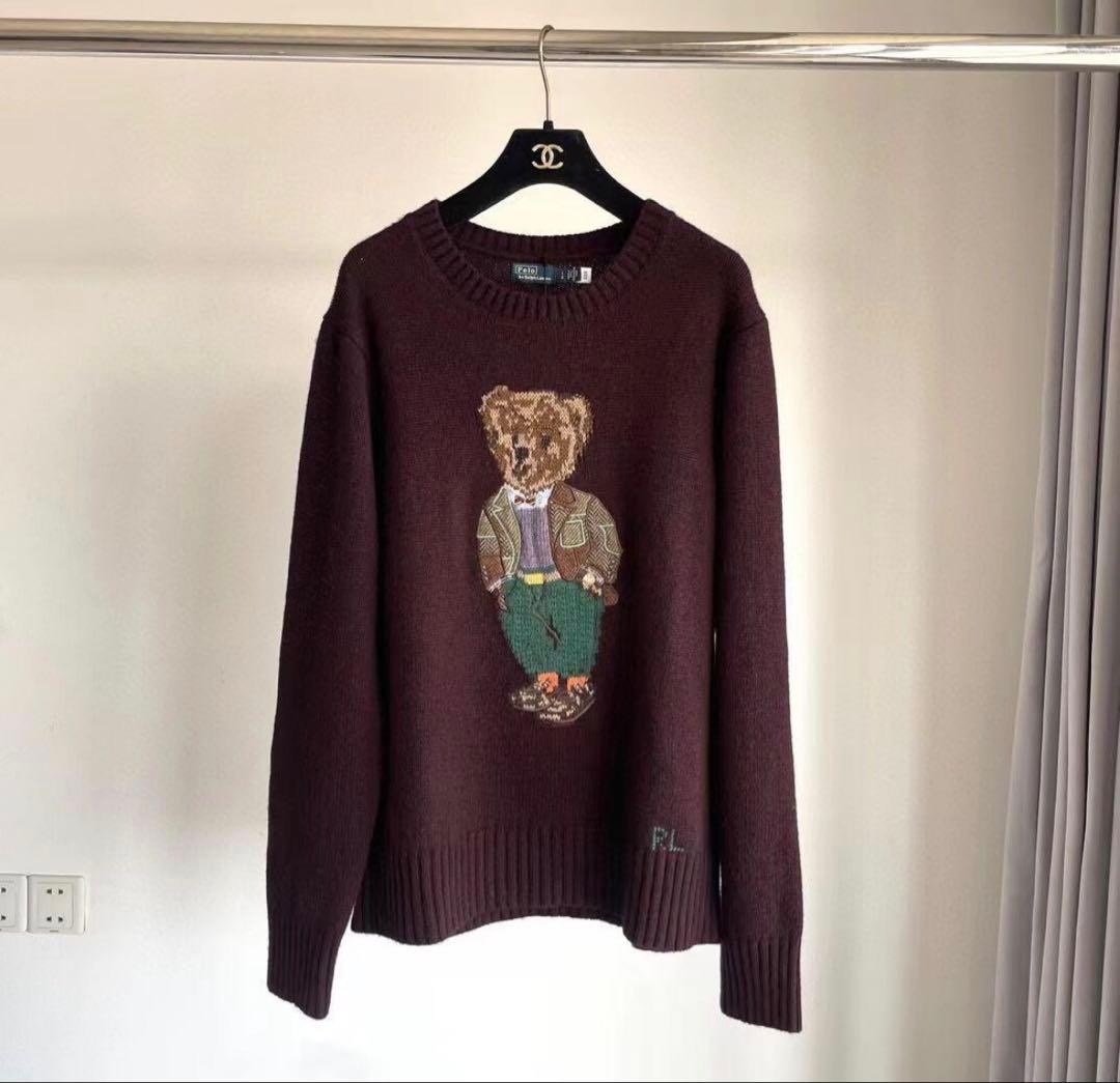 ポロ ラルフローレン ポロベアー クルーネックセーター ベア
